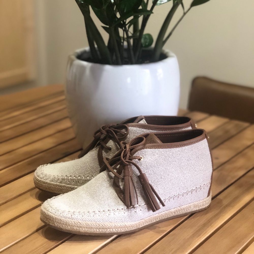 Michael Kors Canvas Bootie